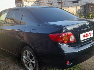 2008 Toyota Corolla X (E140, E150), чёрный, 980000 рублей, вид 5