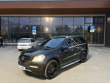2009 Mercedes-Benz GL-Класс 350 I (X164) Рестайлинг, чёрный, 1490000 рублей, вид 1