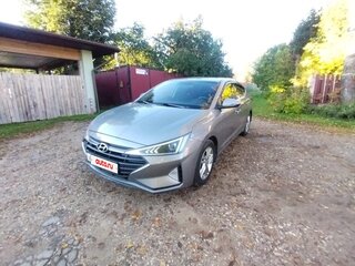 2019 Hyundai Elantra VI (AD) Рестайлинг, серый, 1650000 рублей, вид 2