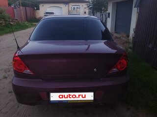 2006 Kia Spectra I Рестайлинг 2, пурпурный, 330000 рублей, вид 4