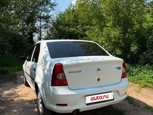 2010 Renault Logan I Рестайлинг, белый, 499000 рублей - вид 15