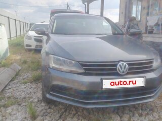 2015 Volkswagen Jetta VI Рестайлинг, серый, 635000 рублей, вид 2