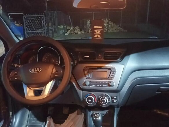2014 Kia Rio III, серый, 780000 рублей - вид 8
