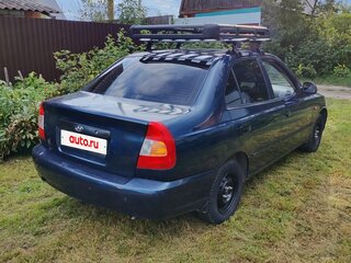 2008 Hyundai Accent ТагАЗ II, синий, 549000 рублей, вид 3
