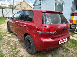 2010 Volkswagen Golf VI, красный, 680000 рублей, вид 5