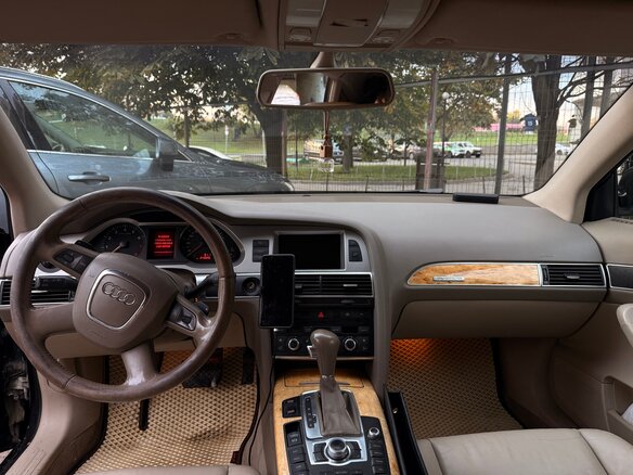 2008 Audi A6 III (C6), чёрный, 950000 рублей - вид 10
