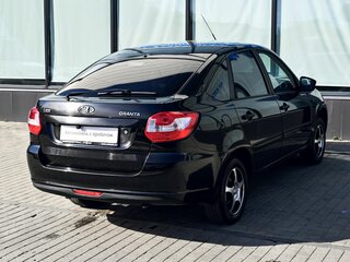 2018 Lada (ВАЗ) Granta I, чёрный, 488000 рублей, вид 5