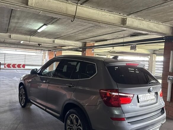 2017 BMW X3 20d xDrive II (F25) Рестайлинг, серый - вид 5