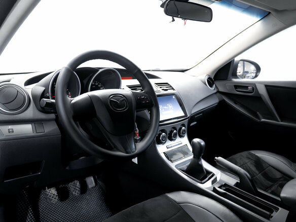 2010 Mazda 3 II (BL), синий, 699000 рублей - вид 11