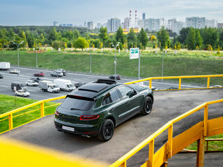 2018 Porsche Macan I, зелёный, 3500000 рублей, вид 5
