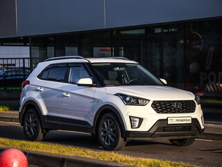 2021 Hyundai Creta I Рестайлинг, белый, 1785000 рублей, вид 3