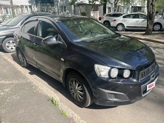 2012 Chevrolet Aveo II, чёрный, 400000 рублей, вид 2