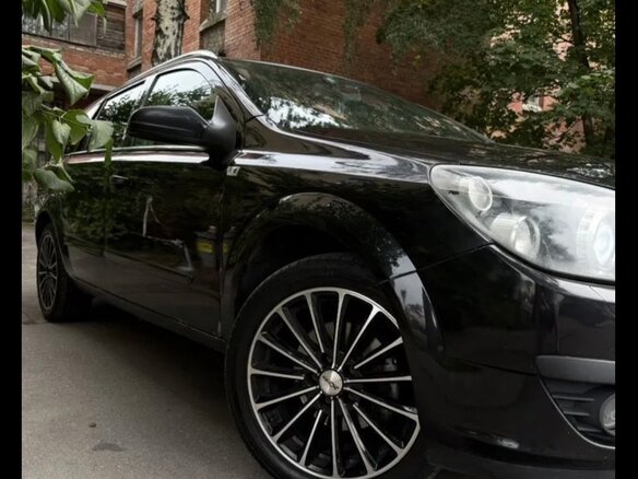 2006 Opel Astra H, чёрный, 380000 рублей - вид 1