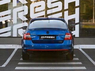 2014 Skoda Octavia RS III, синий, 1899000 рублей, вид 4