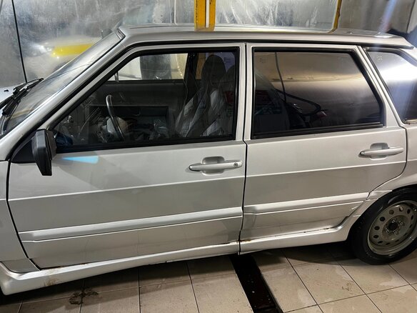 2008 Lada (ВАЗ) 2114, серебристый - вид 12