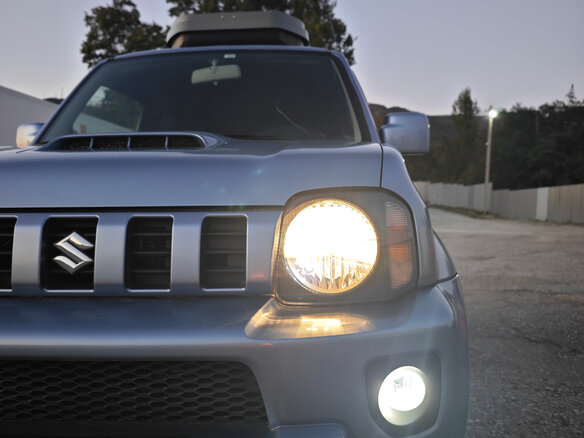 2012 Suzuki Jimny III Рестайлинг 2, голубой, 1450000 рублей - вид 2