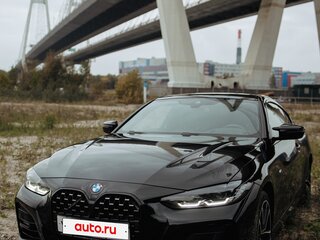 2021 BMW 4 серии 420d xDrive G22, G23, G26, чёрный, 4750000 рублей, вид 4