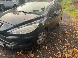 2008 Peugeot 308 I, чёрный, 300000 рублей, вид 1