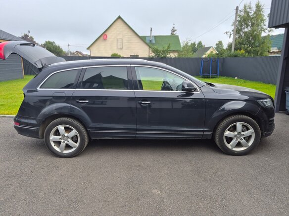 2013 Audi Q7 I (4L) Рестайлинг, чёрный, 1650000 рублей - вид 3