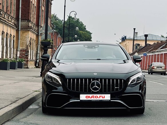 2014 Mercedes-Benz S-Класс 500 VI (W222, C217), синий, 4500000 рублей - вид 1
