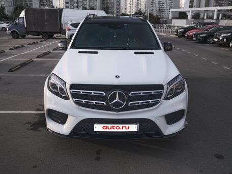 2017 Mercedes-Benz GLS 350 d I (X166), белый, 3890000 рублей, вид 1