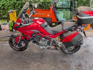 2016 Ducati Multistrada 1200, красный, 1200000 рублей, вид 3