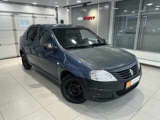 2010 Renault Logan I Рестайлинг, синий, 161000 рублей, вид 3
