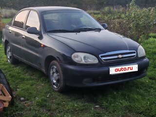 2008 Chevrolet Lanos I, чёрный, 90000 рублей, вид 2