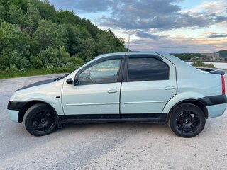 2006 Renault Logan I, голубой, 220000 рублей, вид 4