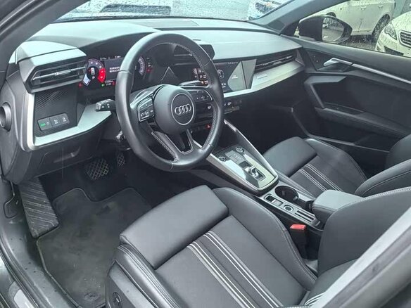 2023 Audi A3 Sportback 35 TFSI IV (8Y), серый, 1850000 рублей - вид 5