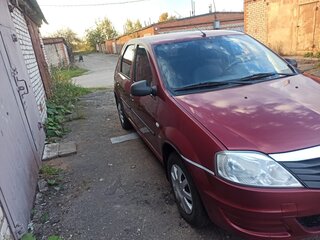 2012 Renault Logan I Рестайлинг, красный, 380000 рублей, вид 1