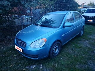 2008 Hyundai Verna II, серый, 320000 рублей, вид 1