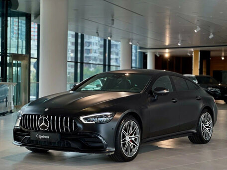 2022 Mercedes-Benz AMG GT 4-Door Coupe 43 I, чёрный, 9400000 рублей, вид 2