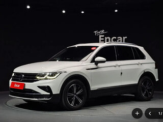 2022 Volkswagen Tiguan II Рестайлинг, белый, 2750000 рублей, вид 2