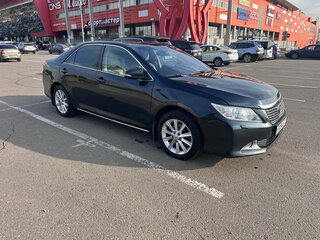 2013 Toyota Camry VII (XV50), чёрный, 1250000 рублей, вид 3