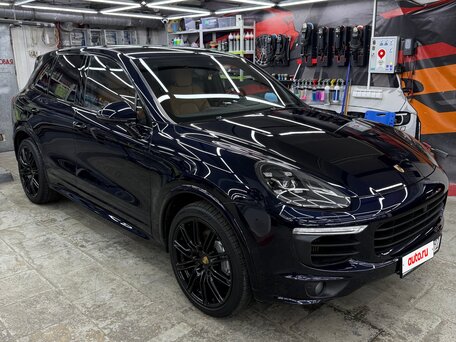2015 Porsche Cayenne S Diesel II Рестайлинг (958), синий, 5150000 рублей, вид 1