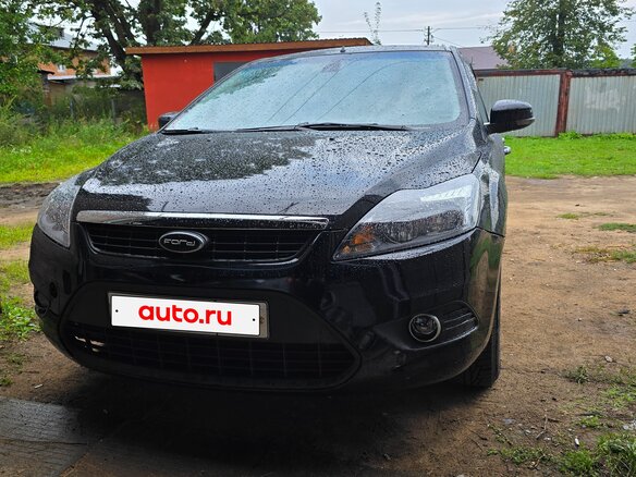 2008 Ford Focus II Рестайлинг, чёрный, 500000 рублей - вид 2