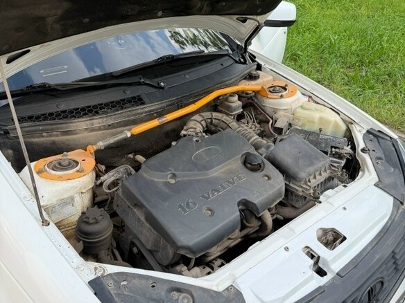2013 Lada (ВАЗ) Priora I Рестайлинг, белый, 399000 рублей - вид 9