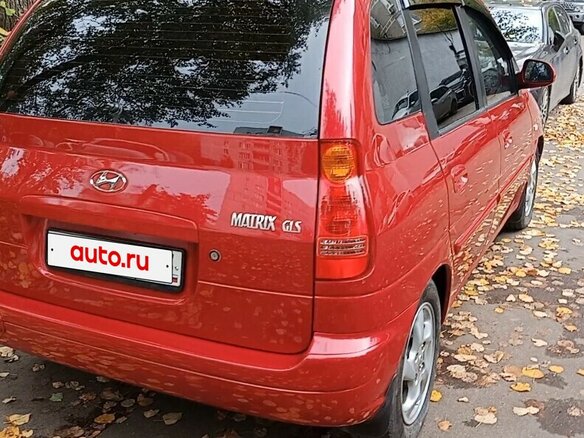 2004 Hyundai Matrix I, красный - вид 9