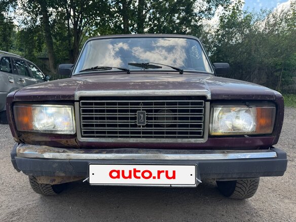 2007 Lada (ВАЗ) 2107, красный - вид 1