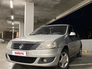 2012 Renault Logan I Рестайлинг, серый, 450000 рублей, вид 1