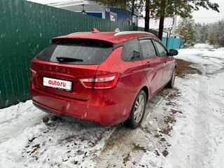 2018 Lada (ВАЗ) Vesta SW I, красный, 950000 рублей, вид 3