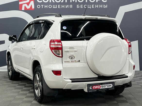 2012 Toyota RAV4 III (XA30) Рестайлинг, белый - вид 3