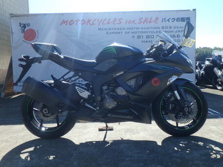 2015 Kawasaki ZX-6 Ninja, чёрный, 800000 рублей, вид 4
