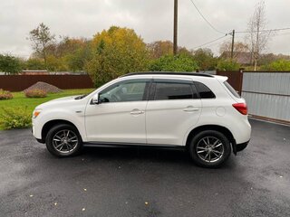 2014 Mitsubishi ASX I Рестайлинг, белый, 1050000 рублей, вид 4