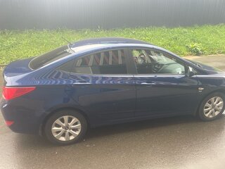 2016 Hyundai Solaris I Рестайлинг, синий, 1350000 рублей, вид 5