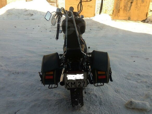 1990 Honda Shadow 750, чёрный, 300000 рублей - вид 5