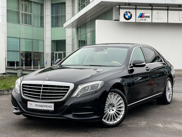 2014 Mercedes-Benz S-Класс 400 Long VI (W222, C217), чёрный, 2699000 рублей