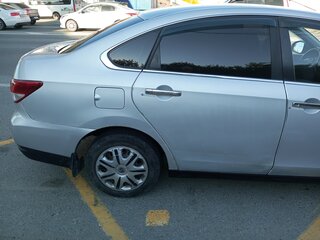 2013 Nissan Almera III (G15), серебристый, 590000 рублей, вид 3