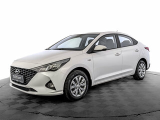 2022 Hyundai Solaris II Рестайлинг, белый, 1570000 рублей, вид 1